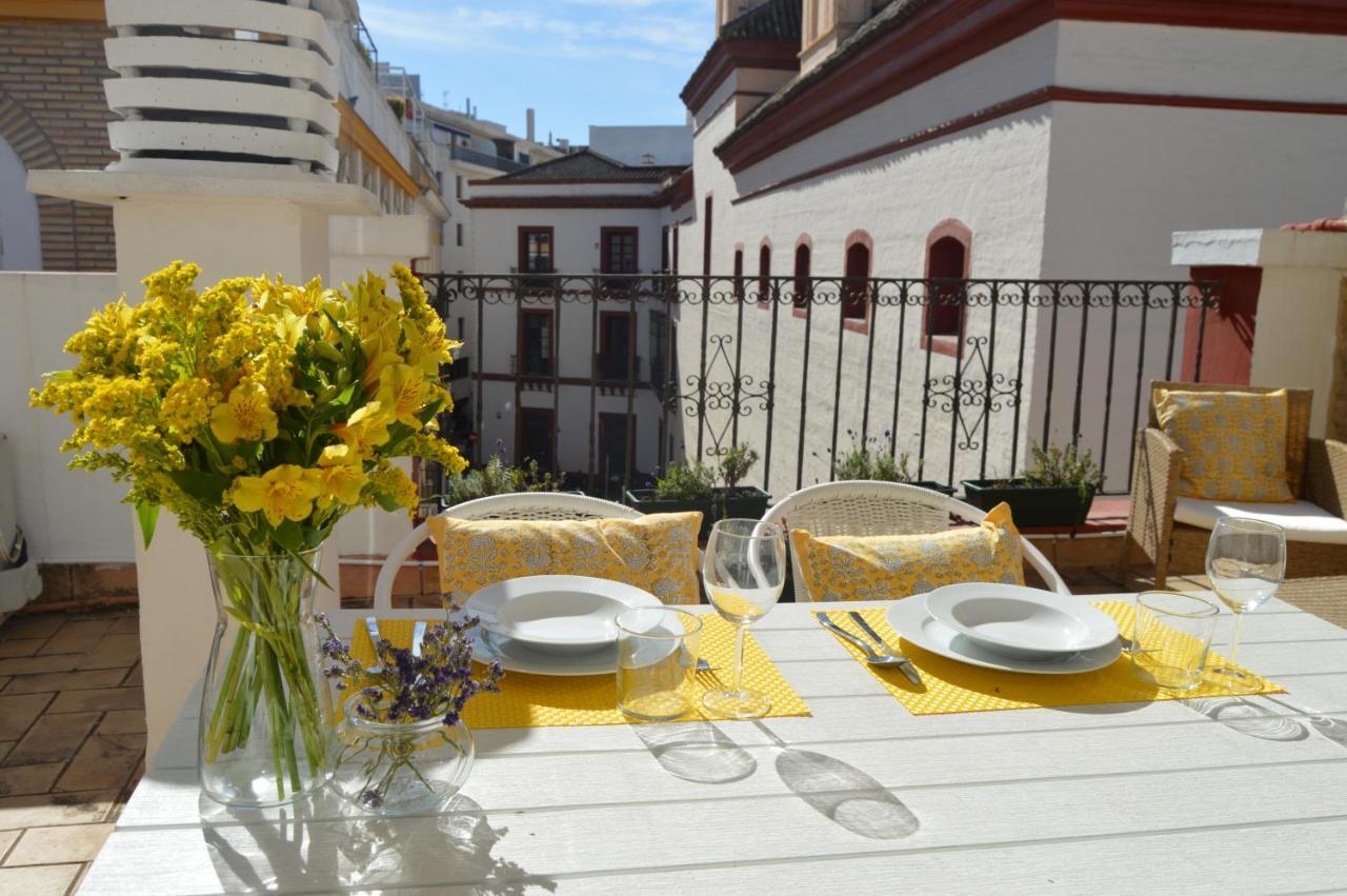 Isg Apartments Precioso Atico Con Terraza Privada En El Centro Sevilla Eksteriør bilde