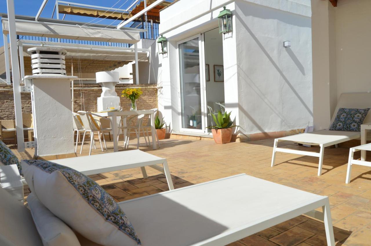 Isg Apartments Precioso Atico Con Terraza Privada En El Centro Sevilla Eksteriør bilde